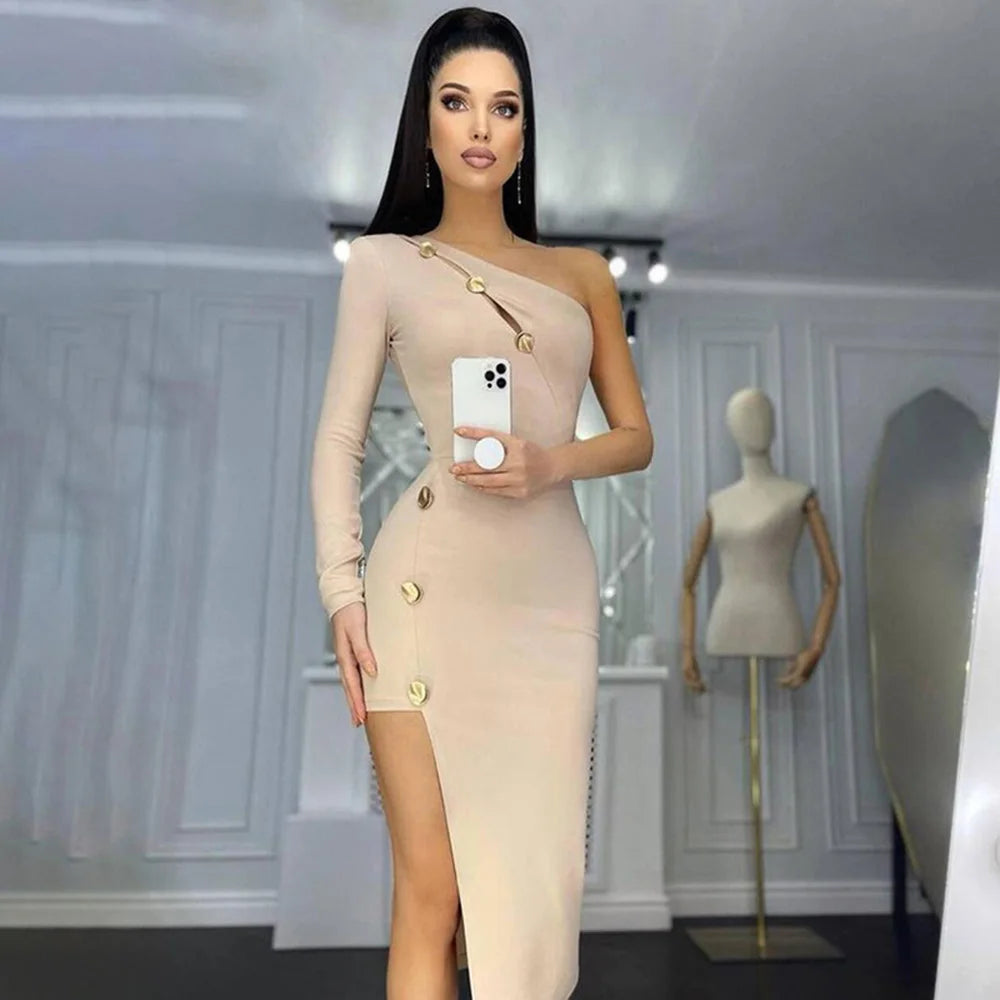 Robe Asymétrique Cocktail chez Robe Asymétrique