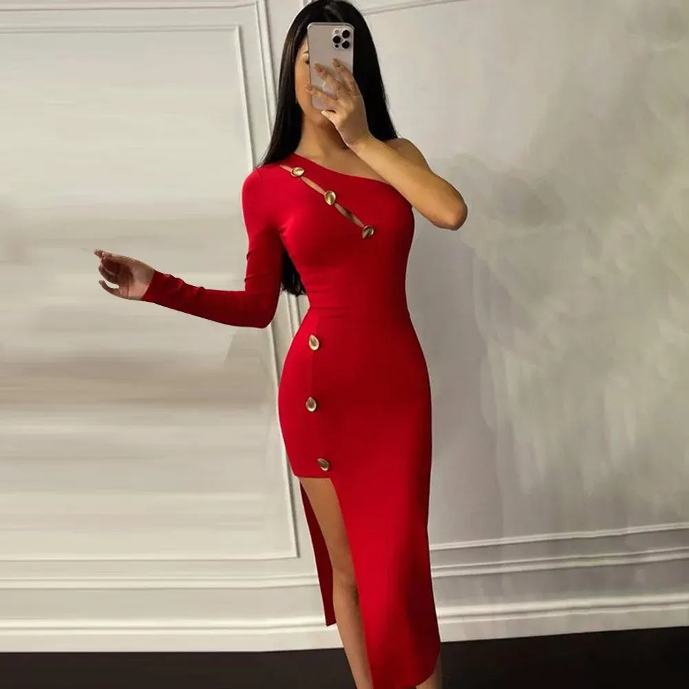Robe Asymétrique Cocktail chez Robe Asymétrique
