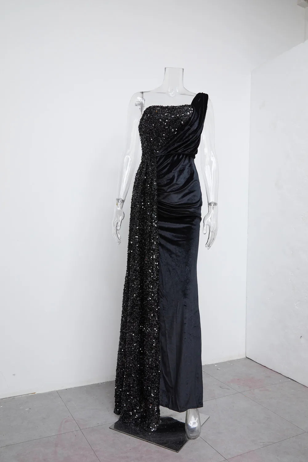Robe Asymetrique de Soiree chez Robe Asymétrique
