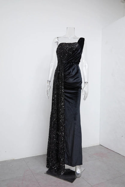 Robe Asymetrique de Soiree chez Robe Asymétrique