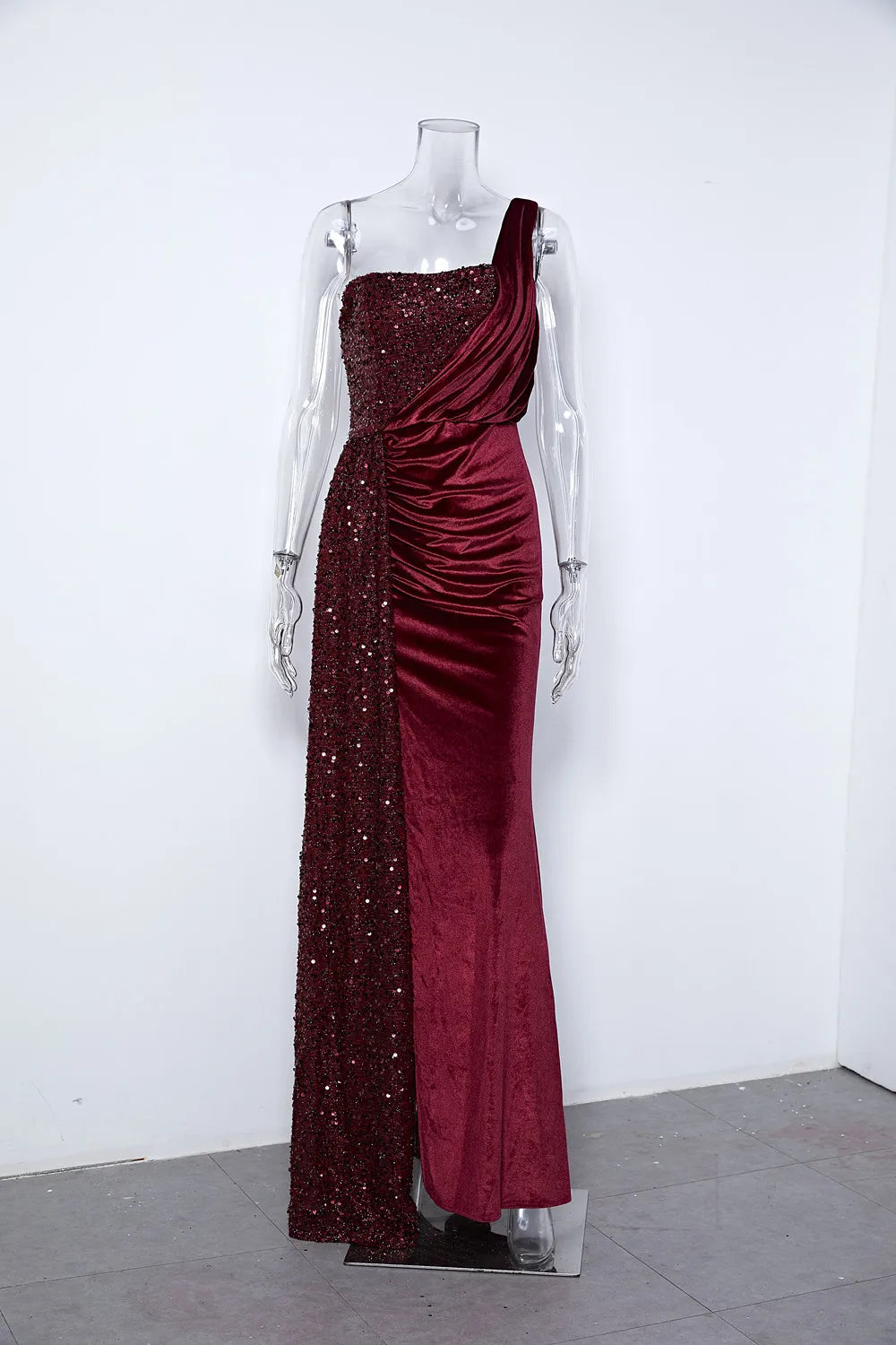 Robe Asymetrique de Soiree chez Robe Asymétrique