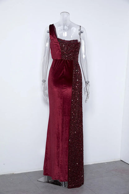 Robe Asymetrique de Soiree chez Robe Asymétrique
