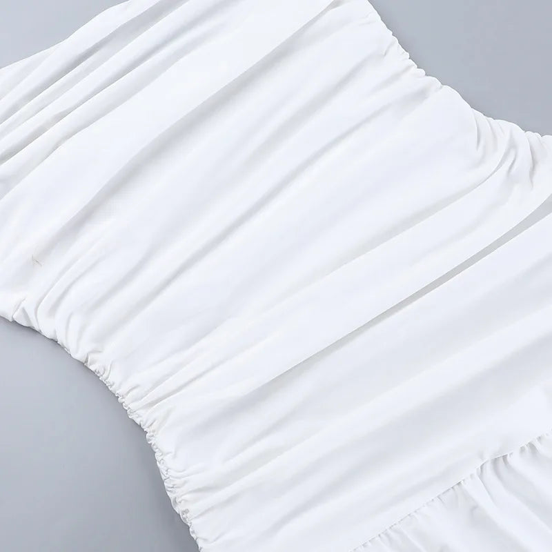 Robe de Mariée Asymétrique Épaule chez Robe Asymétrique