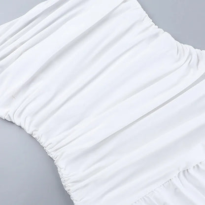 Robe de Mariée Asymétrique Épaule chez Robe Asymétrique