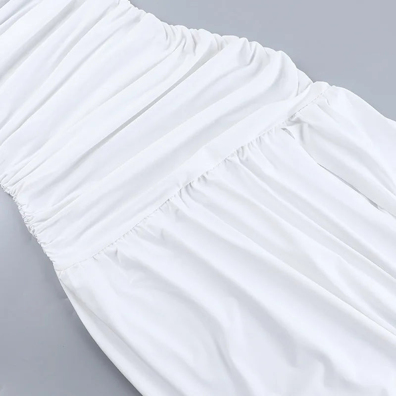 Robe de Mariée Asymétrique Épaule chez Robe Asymétrique