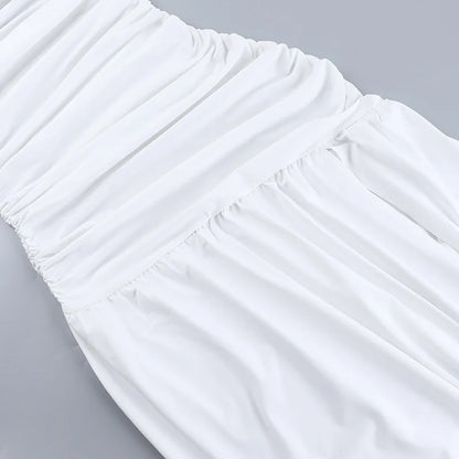 Robe de Mariée Asymétrique Épaule chez Robe Asymétrique