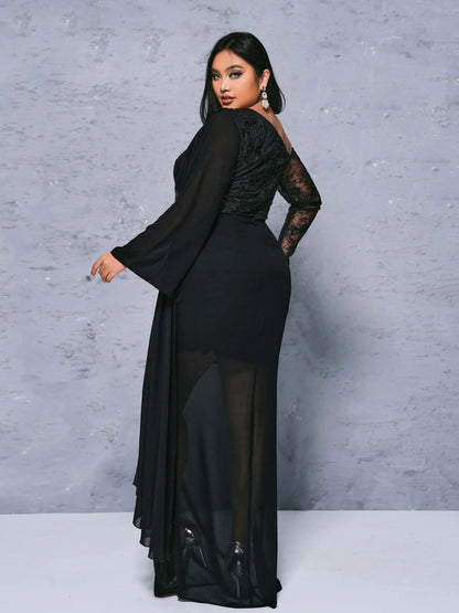 Robe Asymétrique Grande Taille