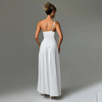 Robe de Mariée Asymétrique Épaule